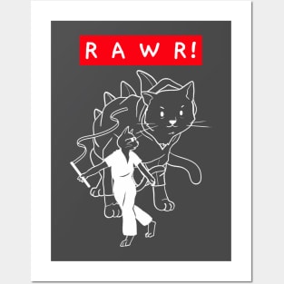 Rawr Posters and Art